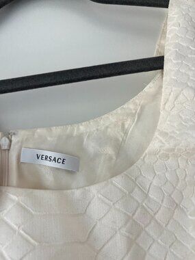 Vintage Versace Snakeskin Bodycon Dress